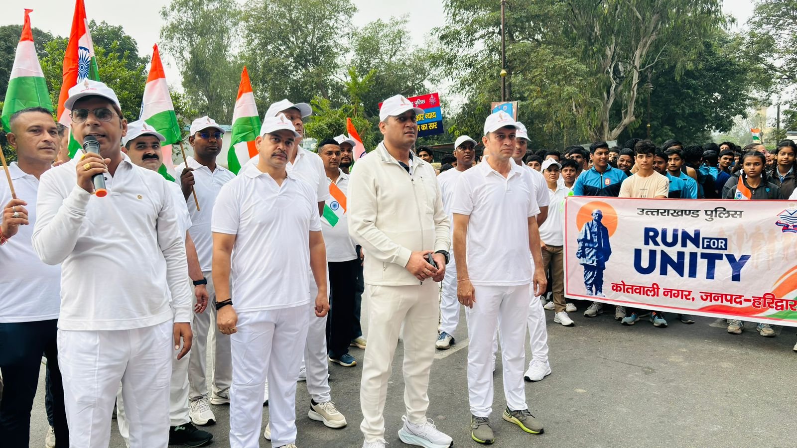 एसएसपी प्रमेन्द्र डोबाल के नेतृत्व में हरिद्वार पुलिस ने पूरी उर्जा के साथ मनाया राष्ट्रीय एकता दिवस