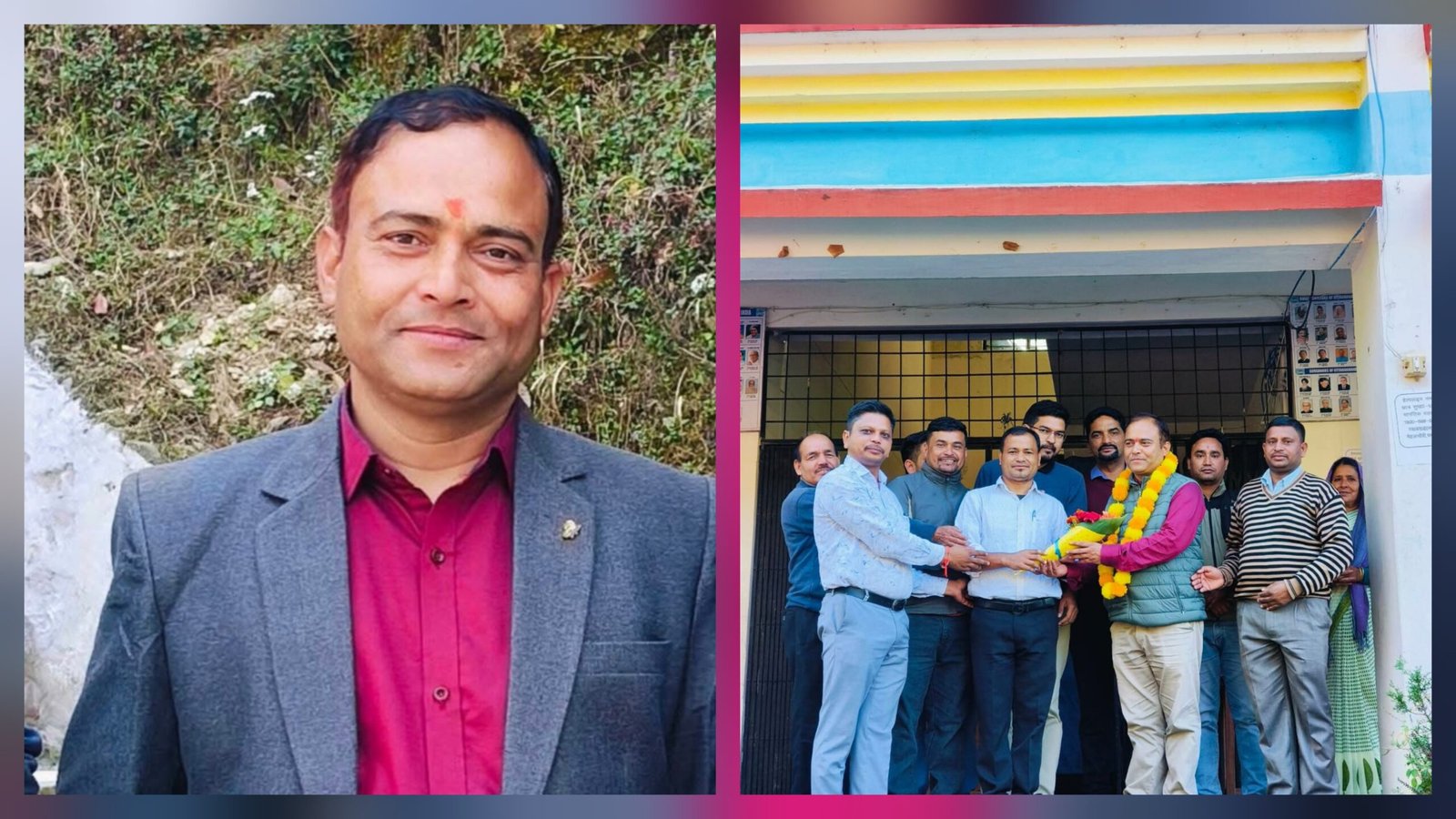 मेहलचौरी इंटर कॉलेज के प्रधानाचार्य आशीष जोशी राष्ट्रीय स्तर पर चलेंगे शतरंज की चाल।