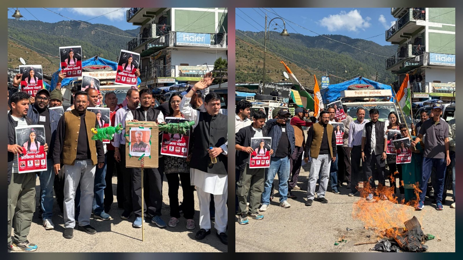 अंकिता भंडारी हत्याकांड: दुष्यंत कुमार गौतम को सिक्किम का राज्यपाल नियुक्त करने पर भड़की कांग्रेस,गैरसैंण में फूंका पुतला।